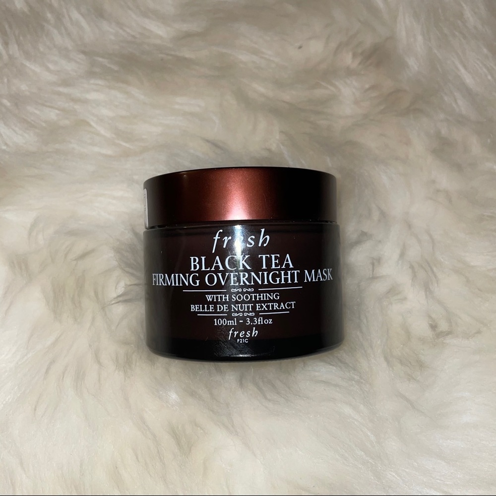 Fresh black tea firming overnight mask